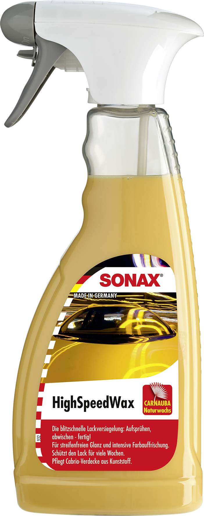 SONAX High Speed Wax (500mL)