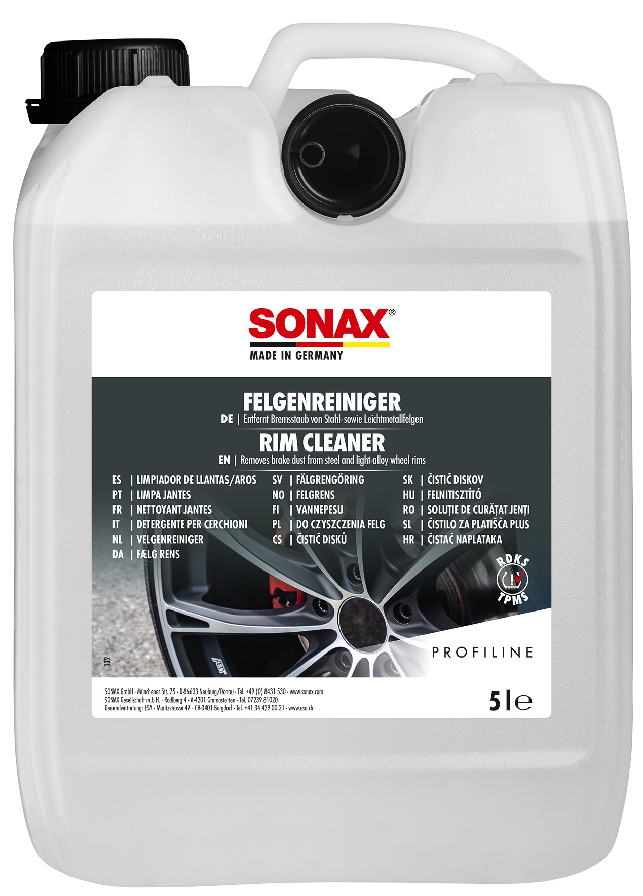 SONAX Sonax-Rim-Cleaner-5L  